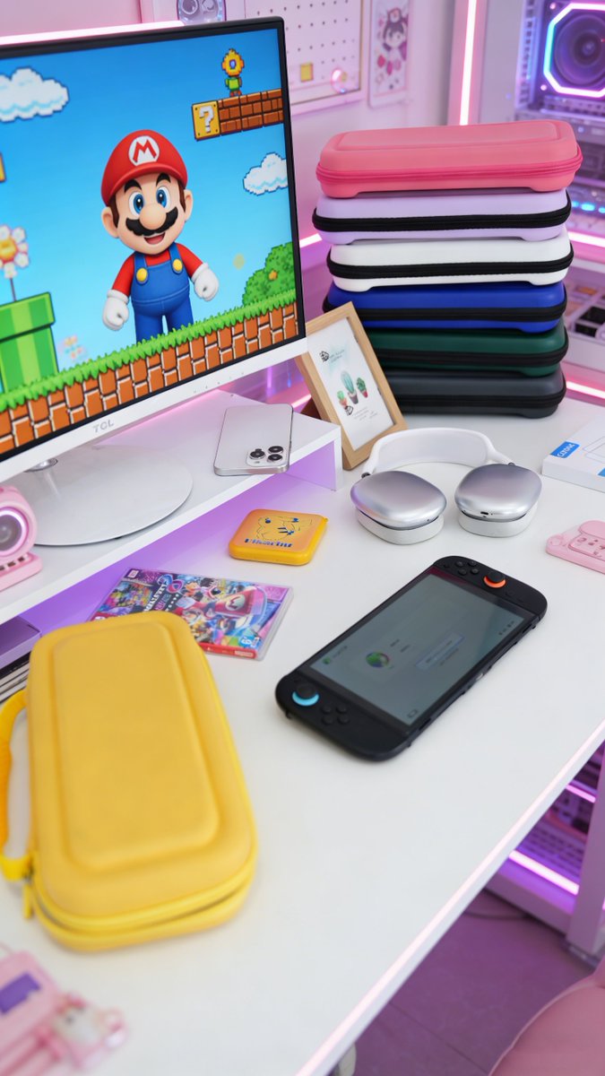 cobakcase's tweet image. Your Switch deserves more than just a case.🎮
Keep it safe, stylish, and ready for every adventure.
What is exactly  you need for those on-the-go gaming sessions.😎

#switch #cobakcase #Switch2 #SwitchgearSolutions #switchgear #switch_on #cobakswitchcase