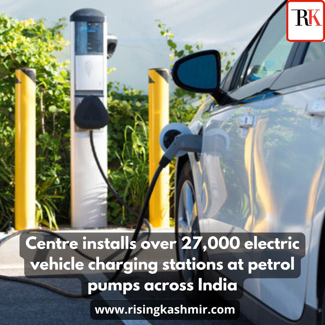 RisingKashmir's tweet image. #Centre installs over 27,000 electric #vehicle charging stations at petrol pumps across #India

 risingkashmir.com/centre-install…