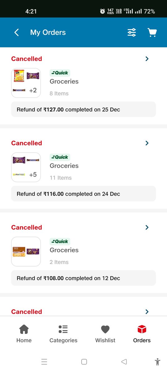 Ordered multiple times from <a href="/JioMart/">JioMart</a> and every single order gets cancelled citing “unforeseen conditions.”
Spoke to customer care n times—only scripted responses, no accountability.
If you can’t deliver, stop pretending you can. #CustomerExperience

<a href="/JioMart_Support/">JioMart Support</a>