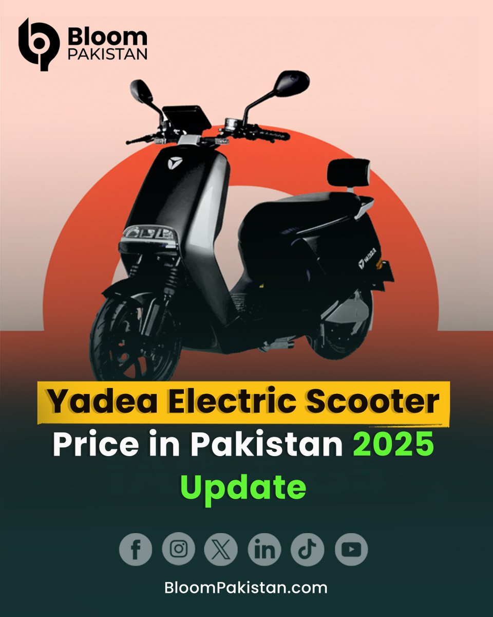 bloom_pakistan's tweet image. Yadea Electric Scooter Price in Pakistan – 2025 Update....

Read More:  bloompakistan.com/yadea-electric…

#Yadea #ElectricScooter #ScooterPrice #Pakistan2025