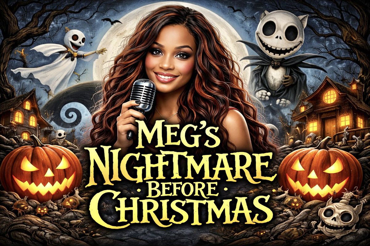 podwithmeg's tweet photo. merry xmas 🎄 the “Meg’s Nightmare Before Christmas” #podcast is out everywhere now https://t.co/9fGHx4Hw3i