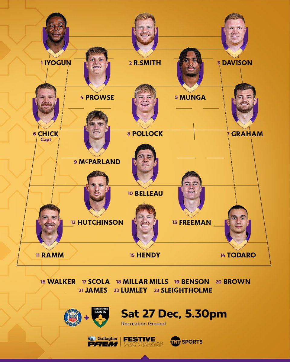 Northampton Saints 😇 tweet media
