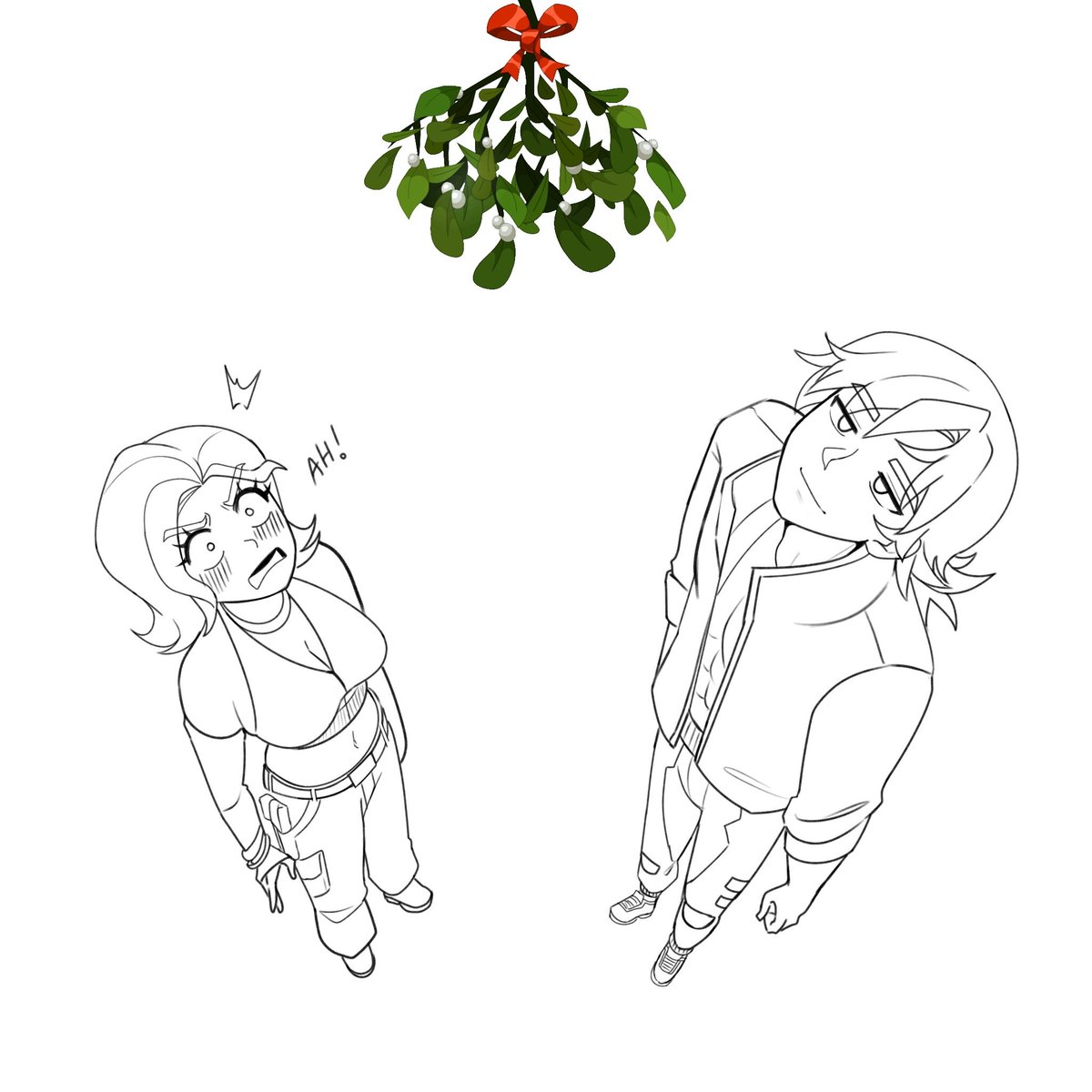 im on my delusional fortnite couples shit again and ive fallen for Cat Holloway and Carter Wu aka the Star and the Stuntman ✨ 

i made a 10 page christmas comic for them on my patreon 🌟 hope everyones had a good christmas break so far!