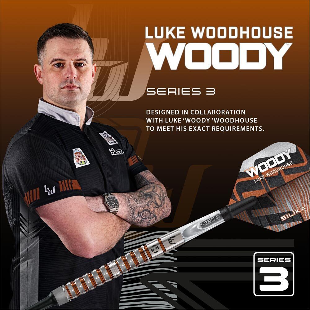 🆕新商品！🆕 Harrows Luke Woodhouse Series3 2BA 18g ルーク・ウッド