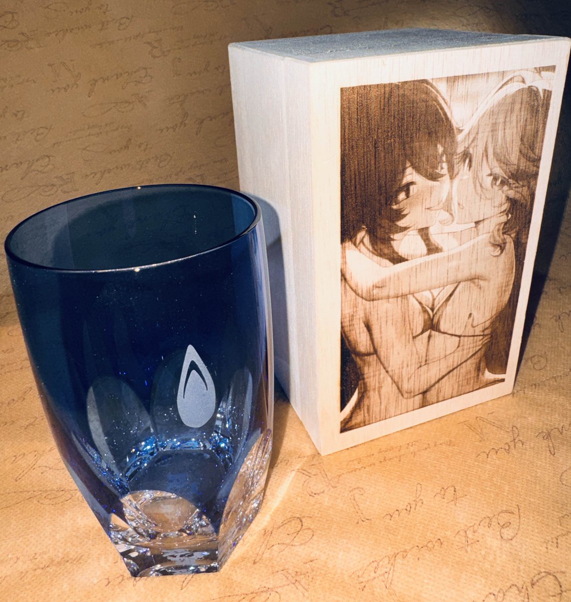 限定グラスはこういうのになります
1種類10個しかありません何卒! 