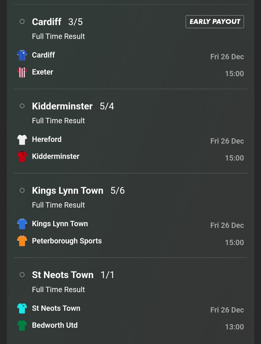 50/1 boxing day acca ⚽️💥