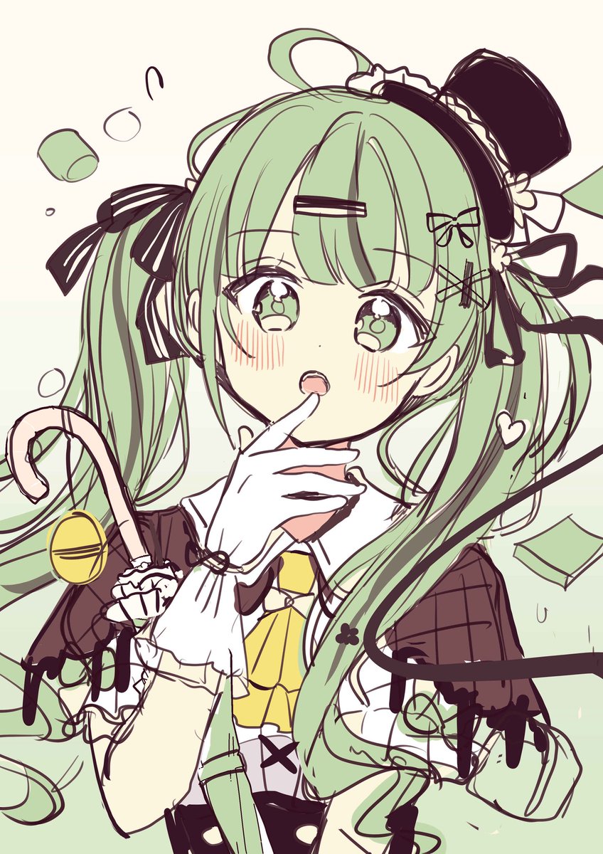 「ラフ← →完成イラスト」|佐倉おりこ🍀ぬり絵本5/10発売🎨 ｺﾐﾃｨｱ144【く13b】のイラスト