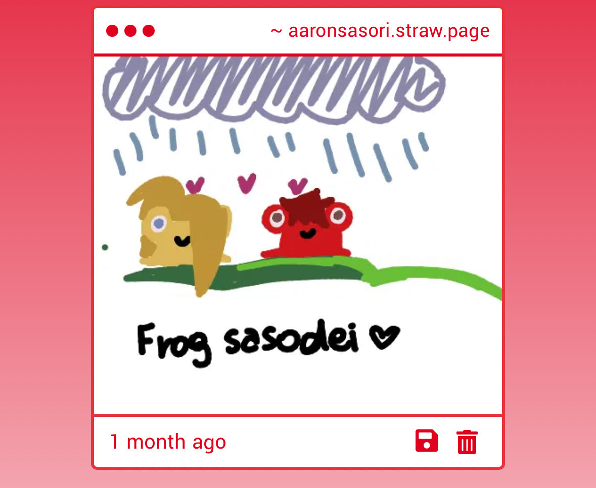 Aaron_Sasori's tweet image. I haven’t checked my strawpage in so much time, THIS IS SO CUTE😭🙏🏻