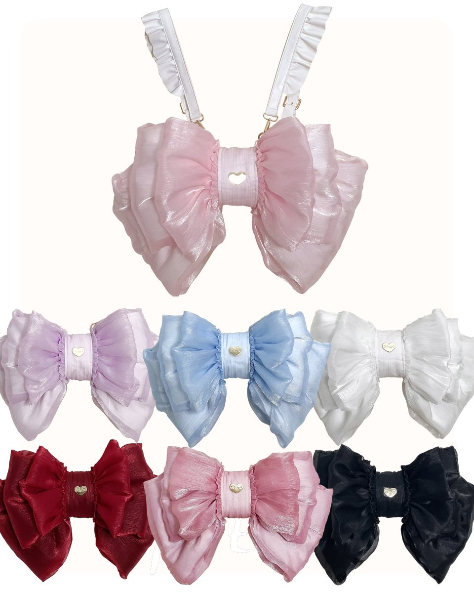 ✨即納入荷✨ リボンウエストバッグ オーガンジーver.【BOGUTA