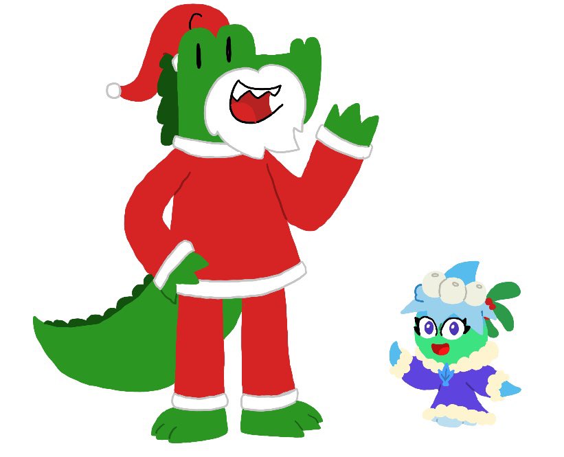 poopstanly's tweet photo. Merry belated Christmas with Mango and Mistletoe 🎄

#investigatorstwt #pvz https://t.co/AZ3YnY3hJY
