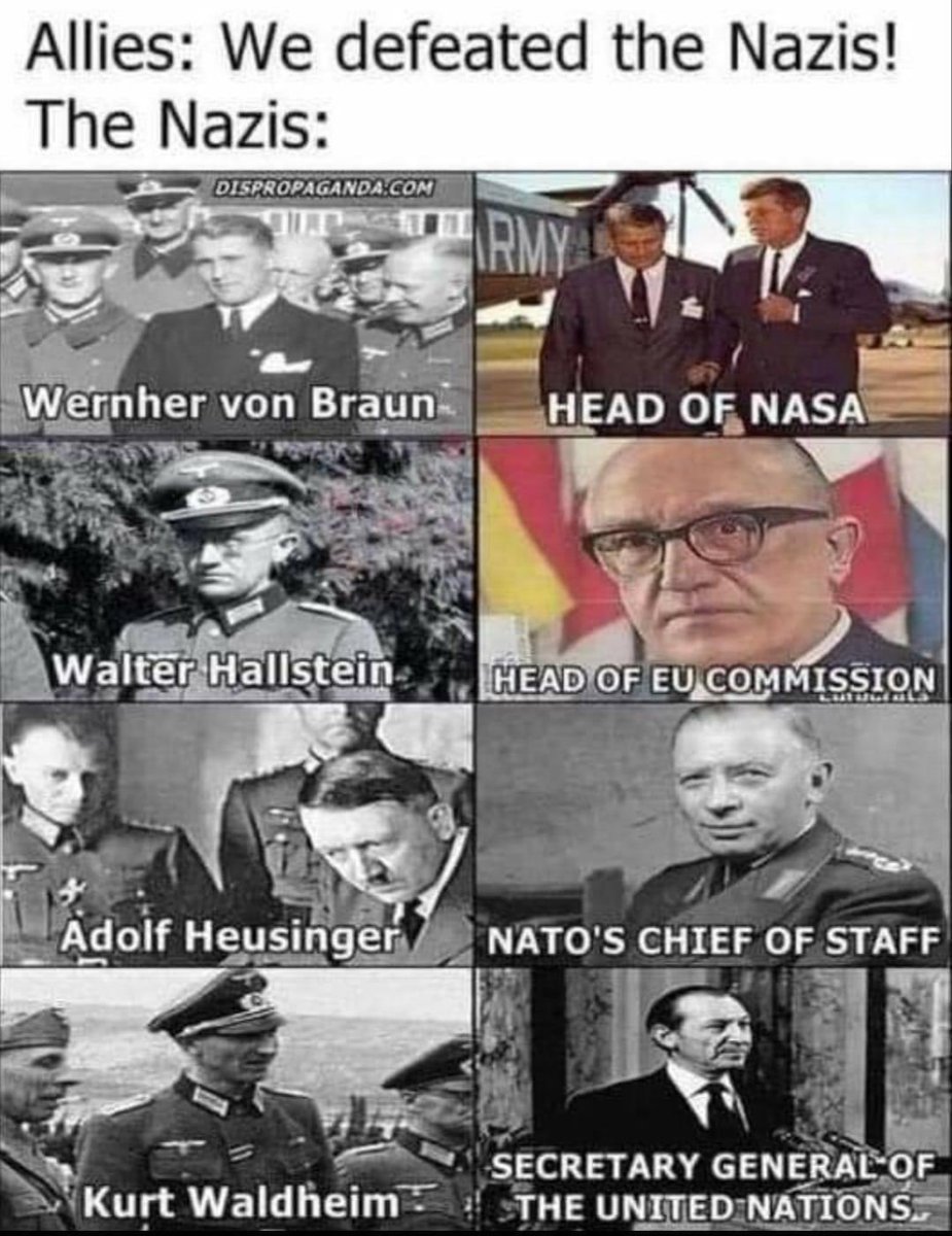 Thank goodness we won in 1945 ?