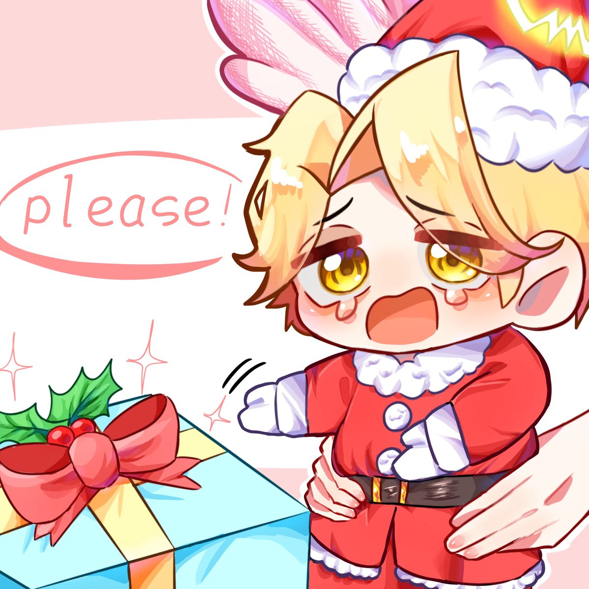 BLdQyN417T84152's tweet photo. おチビちゃんサンタ🎅
 #HazbinHotelAbel https://t.co/B04e0mSrGE