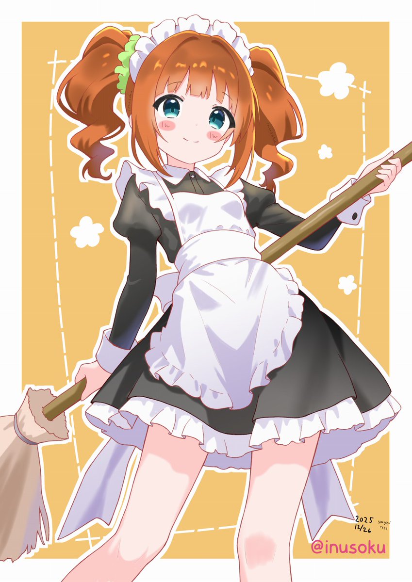 年末の大掃除 手伝ってほしすぎる #高槻やよい