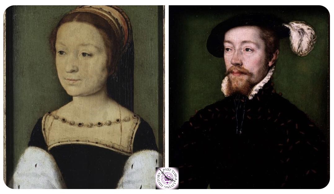 history_past's tweet photo. #OTD 1 Jan 1537
#JamesV of Scotland married #MadeleinedeValois daughter of #FrançoisI
Her fragile health was thought to be an obstacle to the match, instead Mary of Bourbon was proposed
But when he went to meet Mary he was beguiled by the delicate Madeleine
@notredameparis https://t.co/HlYsbJQpbE