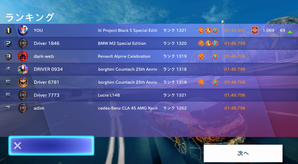 吉プロ最高 #asphalt8