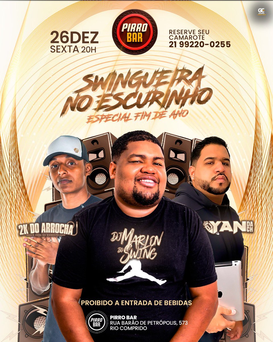 Pirrobarofc's tweet photo. HOJE É DIA DE SWINGUEIRA!!! 🤩 https://t.co/r9n6wIlJCT