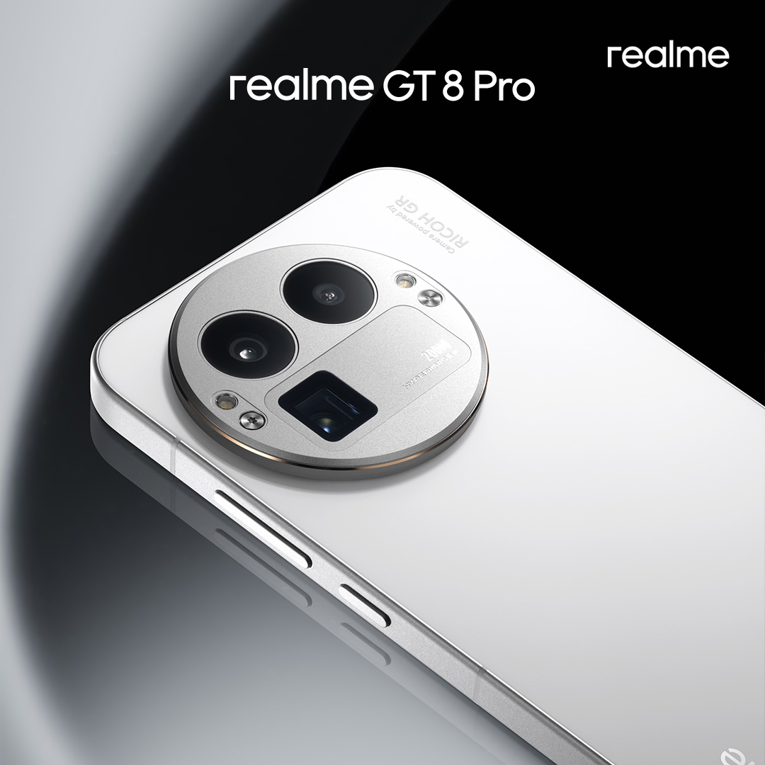 realmeSaudi's tweet photo. جوال GT 8 Pro باللون الأبيض ✨

مصمم للأداء. صُنع ليُرى.
اكتشف ما وراء المألوف

متوفر الحين — 16GB رام + 512GB مساحة تخزين | 3,299 ريال سعودي
اشترِ الحين من الرابط:
https://t.co/N8OE8SeQHt

#realmeGT8Pro #realmexRICOHGR #4YearsInOneSnap #SnapbyNoRules #realmeSaudi #ksa #riyadh https://t.co/DFPbVtFxtc