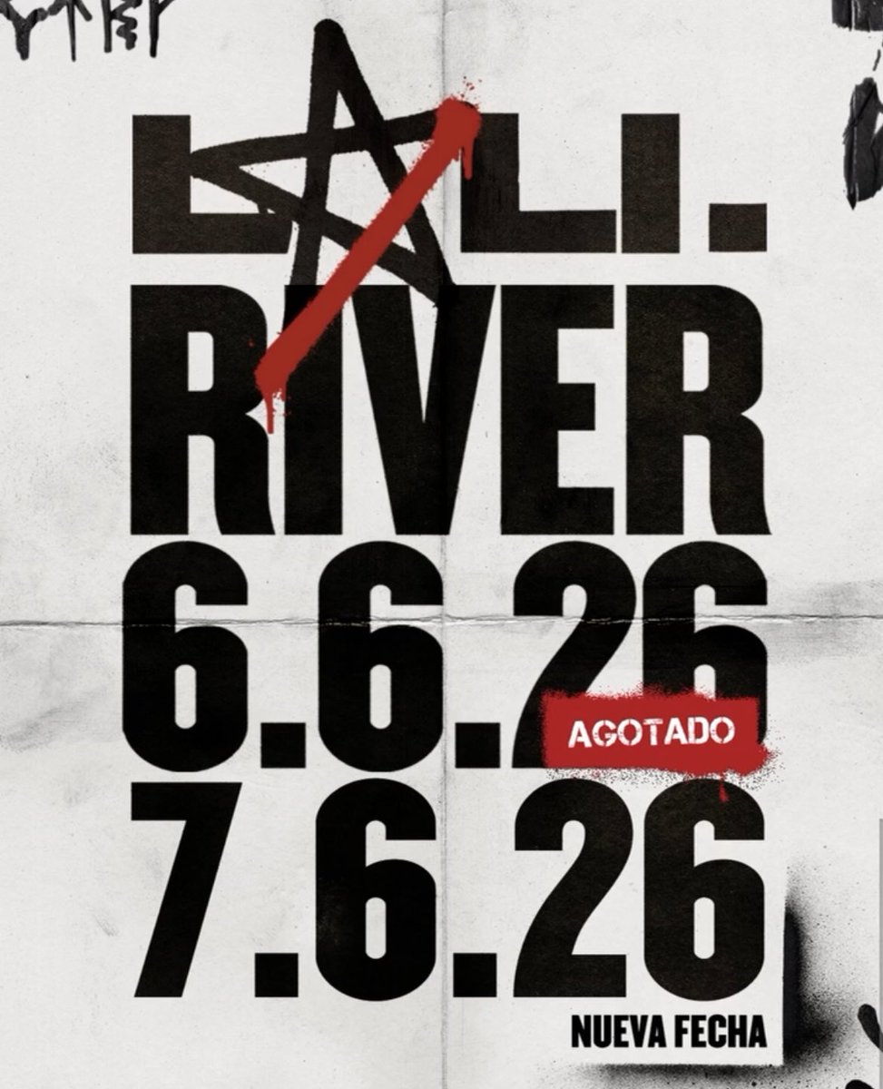 LALI agotó su primer RIVER en menos de dos hora y media. #LaliEnRiver