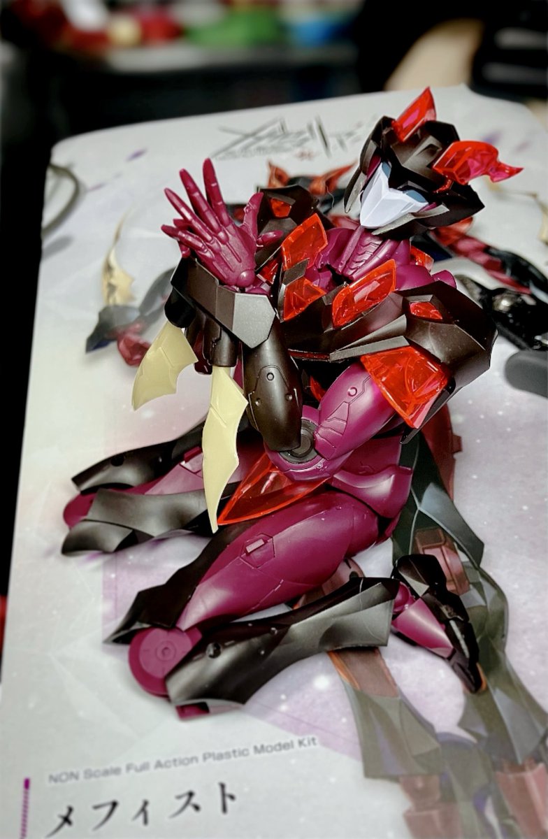 ウフ〜ン♡今日組まれたメフィストよ〜ん♡ 