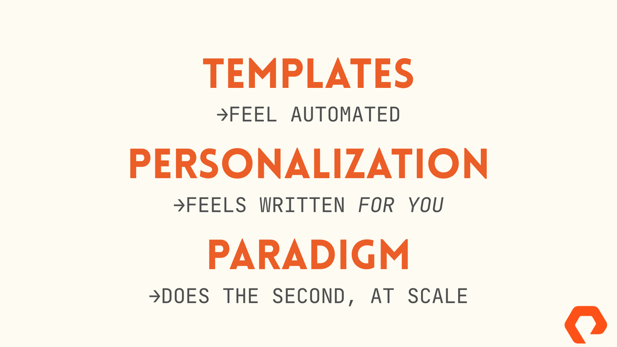 UseParadigm's tweet photo. Most outbound tools help you send more.

Paradigm helps you send emails people actually respond to.

Built for teams that care about relevance, not just volume.

#Outbound #B2BSales #SaaS https://t.co/SFmE9F9QFK