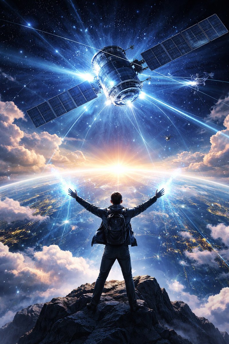 Cryptace1030's tweet photo. They said the sky has limits.
We just filled it with micro-satellites.
Internet, eyes on Earth, comms for all anywhere, anytime.
The revolution is 5 kg and 500 km up.
Empowering the Skies is GO.
π₯π°οΈ
https://t.co/A5Dn8R1b7a
#MicroSatRevolution
#Empower
#Satellite https://t.co/JO6GkfnX6C