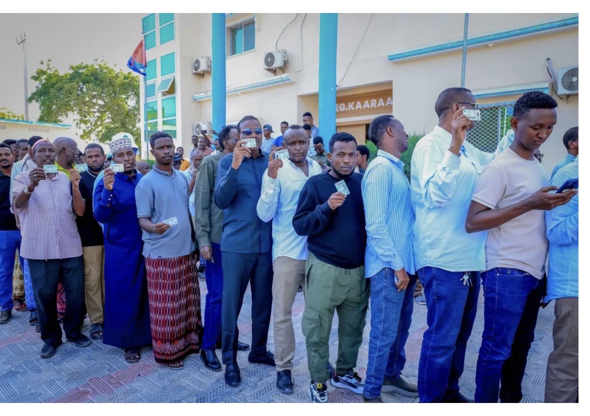 Today is a historic day as Mogadishu residents turned out in large numbers for the election. A victory for the Somali people and the Federal Government of Somalia. #PeaceElection25December2025