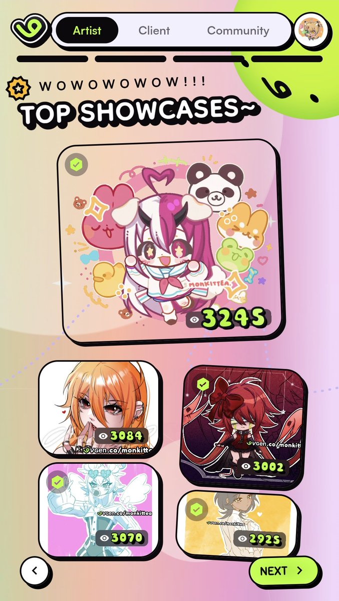 Sharing this here cause it looks so fun 💖💝👾. I got more engagement on vgen than here 😂. 

And I can't believe i did more than 100 sketches already!! Yaay! Looking forward to do 100 more in 2026!! *cheers* 🥂

#VGen #VGenComm