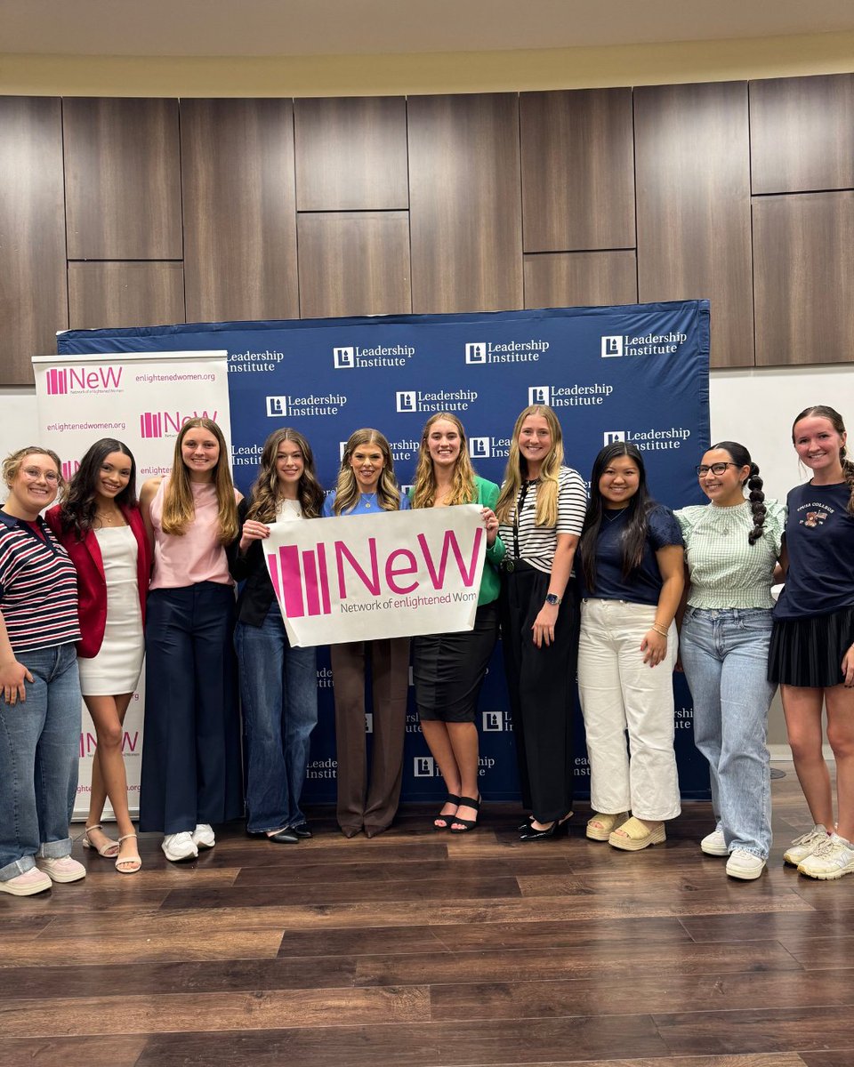 NeWNetwork's tweet image. Throwback to when @conservmillen spoke at NeW at Baylor, sharing her insight and inspiring our members. By supporting our organization, you help chapters across the country continue to host influential speakers and provide meaningful opportunities for young women to grow and…