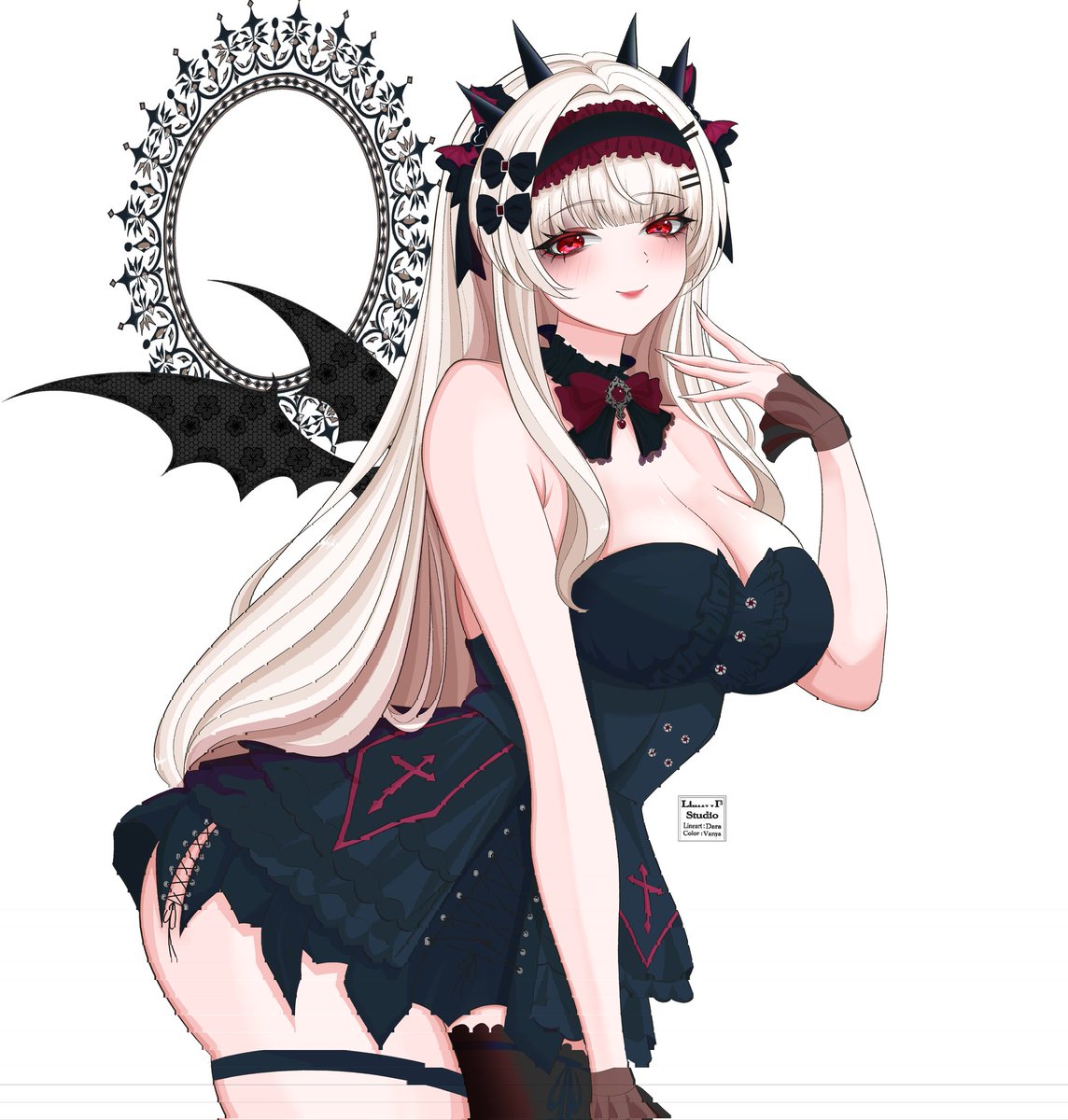 🦇 Vampress Fangoria 🦇 「vtuber」 tweet media