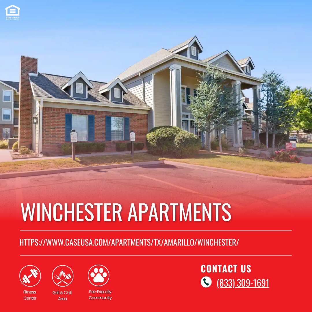 CaseAssociateOK's tweet image. Comfort and upscale details come together at Winchester Apartments in Amarillo 🌿🔥 From thoughtfully designed apartment homes with modern conveniences to inviting resort-style amenities throughout the community, every detail supports connection and relaxation. It’s a setting...