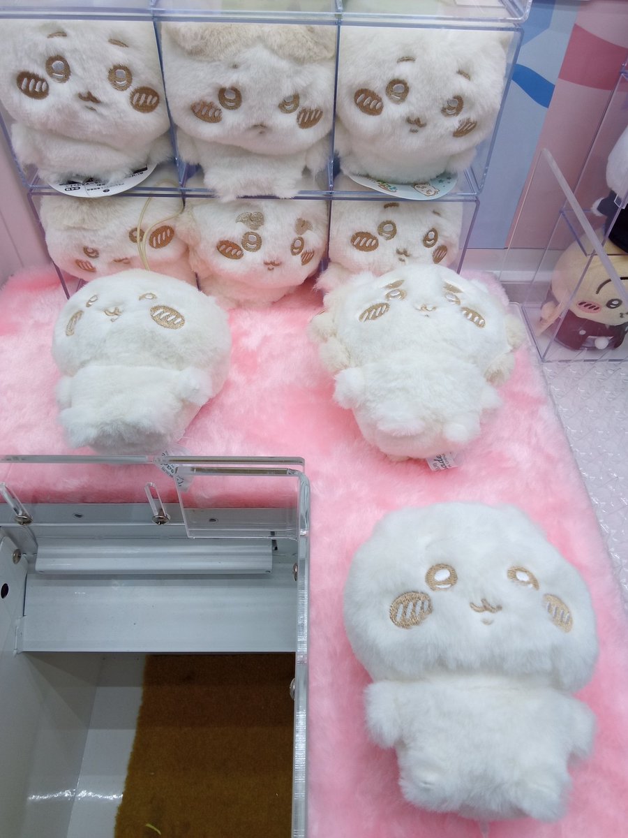 🌟🌟景品紹介🌟🌟 ちいかわたちが新景品として登場中です😍 とっても