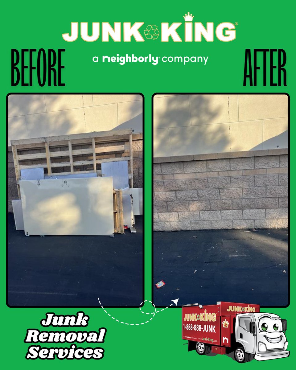 Reclaim your space with our fast and reliable junk removal service! Junk King Fresno makes decluttering easy with our professional junk removal services, available in Kings County! Call us today! ✨