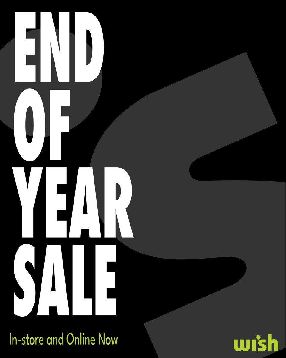 Our End of Year Sale is now live. Shop select styles in-store and online while supplies last.

wishatl.com/collections/ne…