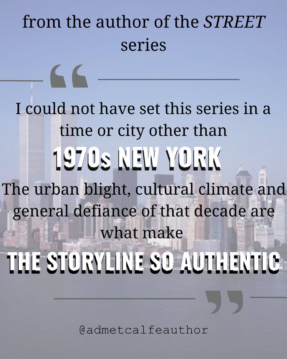 If you'd like to learn more about this #crimethriller series, go to admetcalfe.com