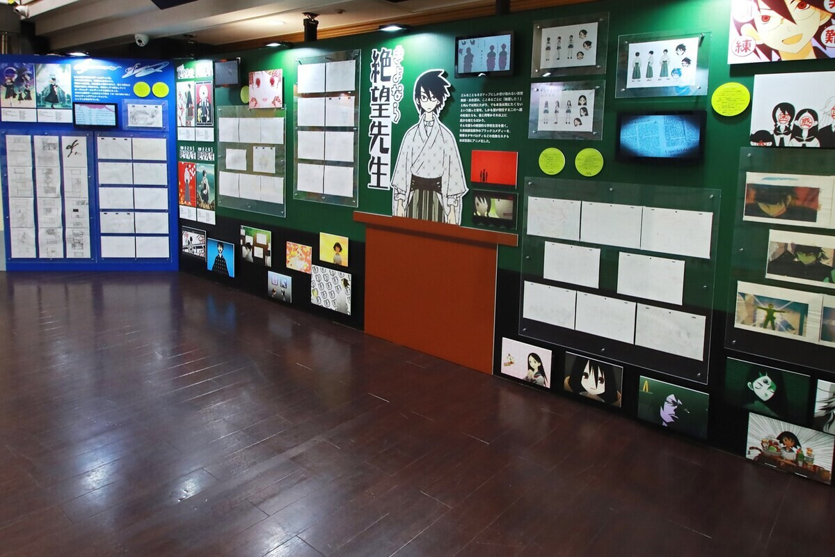 freusan's tweet image. Studio SHAFT'S 50th anniversary event opens tomorrow! Here's a peak at the exhibits via Natalie news