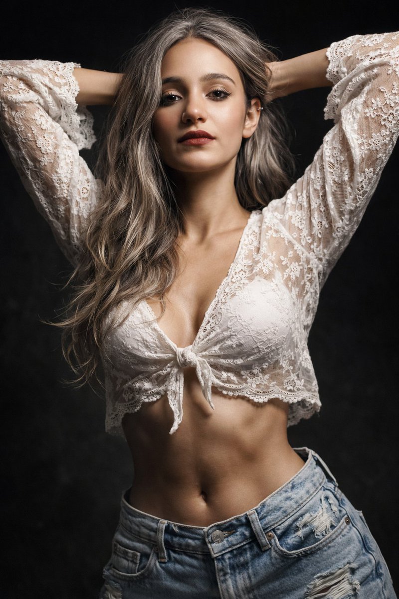 Elegant Charm: A Modern Portrait