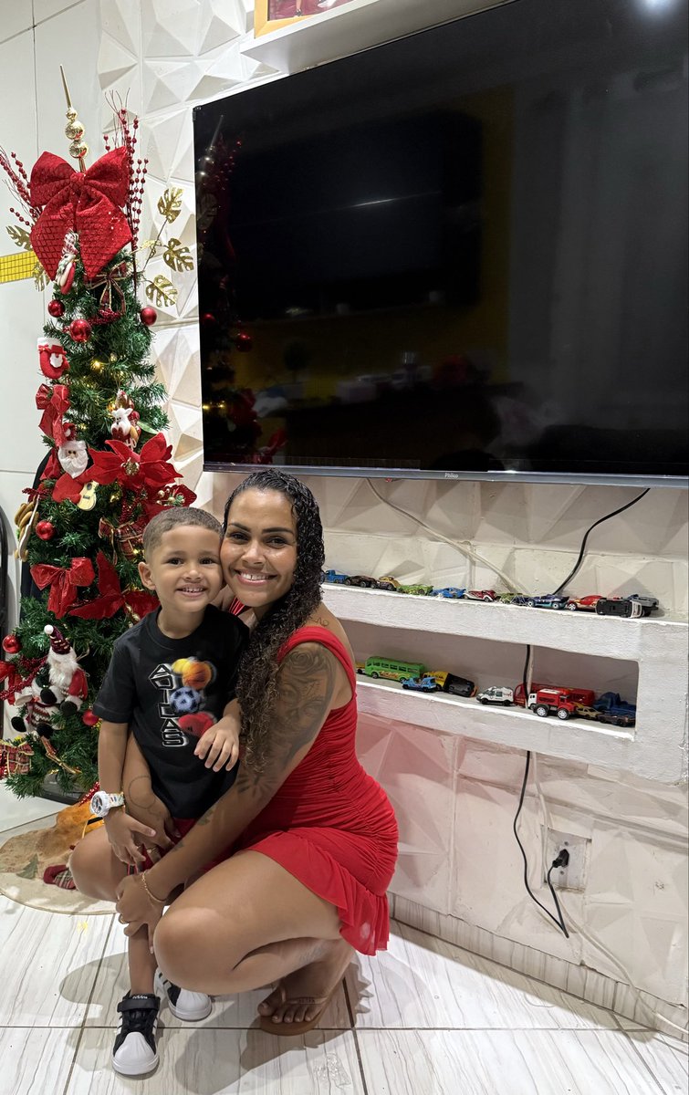 Minha família de dois 😍🎄✨