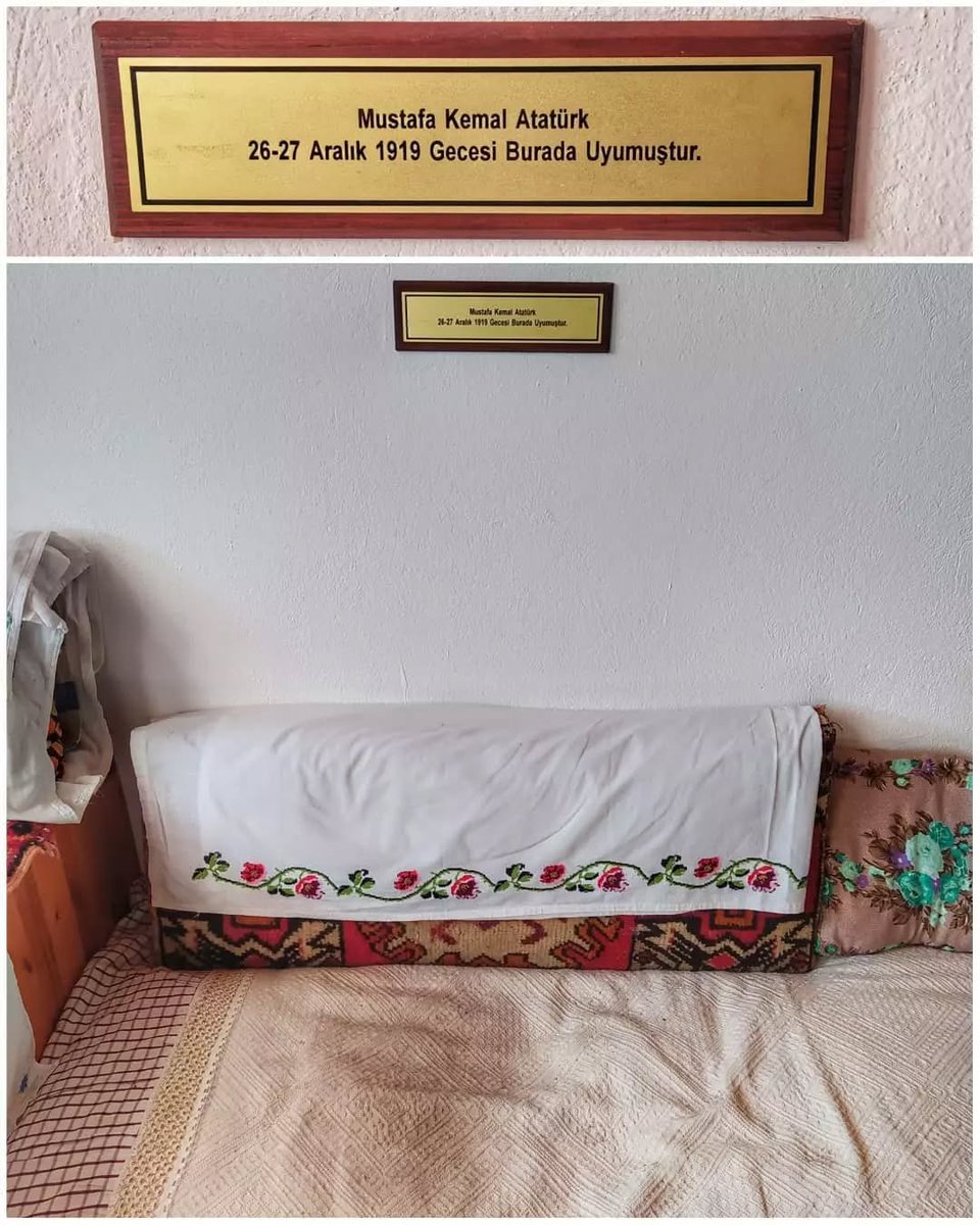 TarihMekanZaman's tweet image. #TarihteBugün 🇹🇷 26 Aralık 1919, Beynam, Bala/ANKARA

Mustafa Kemal Paşa ve Heyet-i Temsiliye üyelerinin, Ankara’ya gelmeden bir gün evvel 26 Aralık 1919 gecesi #Bâlâ İlçesi’nin Beynam Köyü’nde konakladıkları Muhtarı Veli Çavuş’a ait ev.

Atatürk'ün Ankara'ya gelişi kutlu olsun🇹🇷