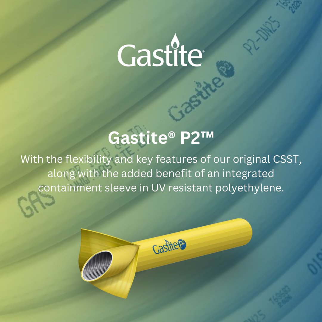 GastiteUK's tweet photo. Gastite P2 offers a next-generation solution for gas installations, featuring a containment layer for enhanced safety and durability.

Gastite P2 delivers exceptional performance while saving time on site.

Learn more about the benefits of Gastite P2 on our website!

#Gastite https://t.co/HbrLIEBcKi