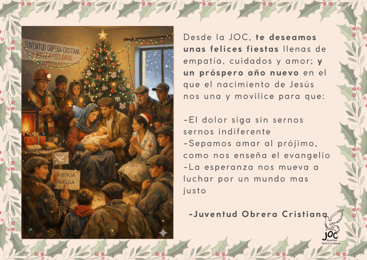 Juventud Obrera Cristiana (España) tweet media
