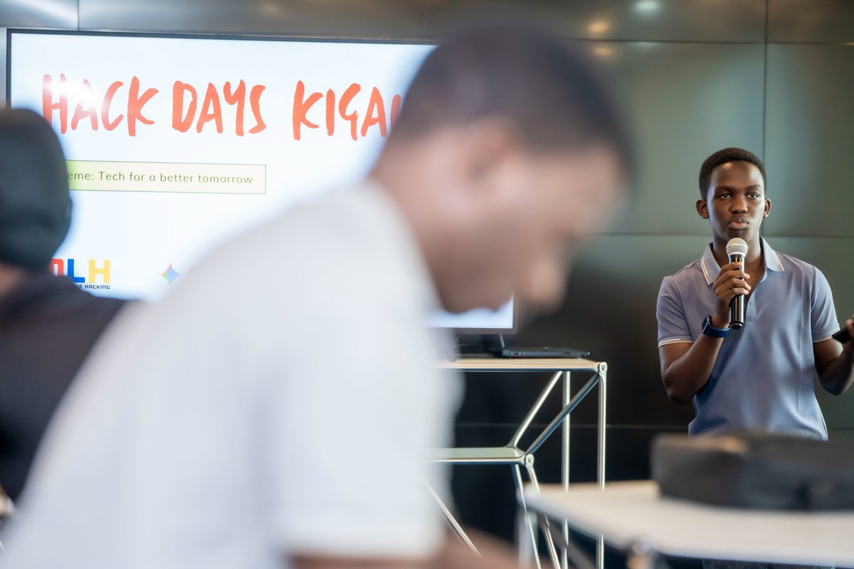 hackwithme25's tweet photo. Hack Days Kigali brought together 60 students for the first Hack Days event of its kind in Rwanda

Big thanks to our sponsors and partners:
@MLHacks  , Google Gemini , and @DigiCenterRW  🙌

#mlh #hackathon #hackdayskigali #googlegemini #hackdays #ai https://t.co/q5jv3WZP3q
