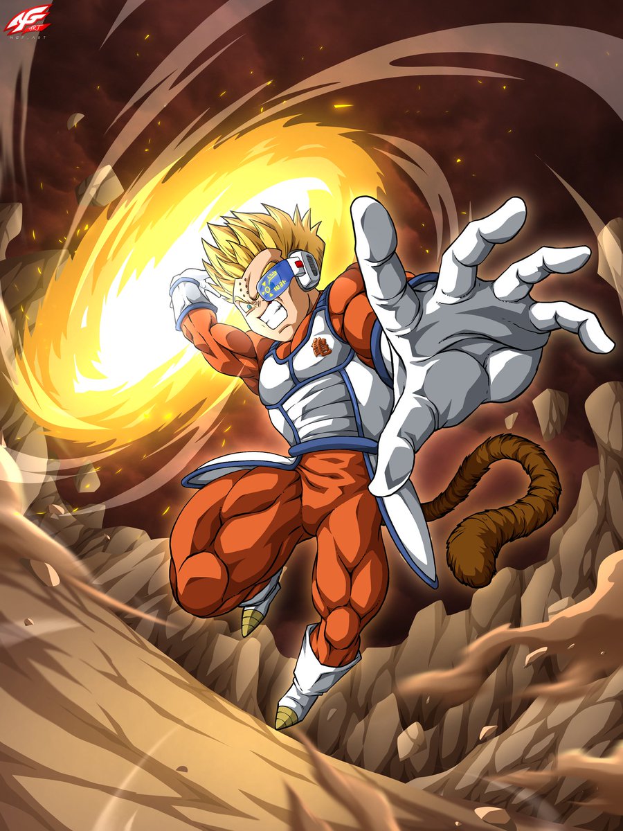 Commission work from client on IG 
Featuring his Oc,  Super Saiyan Kress with Kienzan
Thank you for supporting me