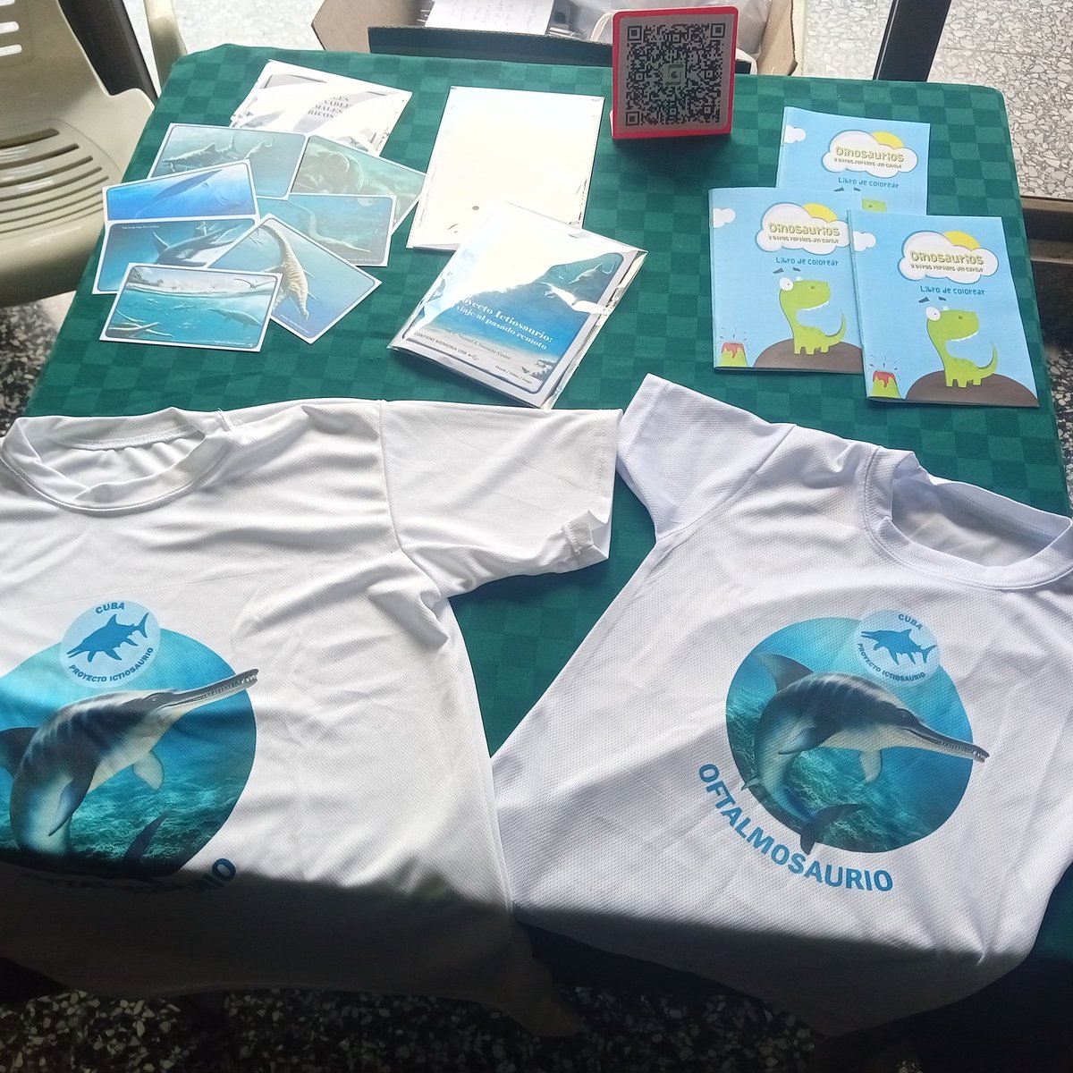 🦎🌊 ¡Ya está sucediendo!  
En el Museo de Historia Natural (La Habana Vieja) se inaugura la Expo Proyecto Ictiosaurio ➕ 📽️ Exhibición del audiovisual Los enigmas de la cueva del Farallón. 🔭Un momento único para  compartir ciencia #Citmatel <a href="/citmacuba/">Ministerio de Ciencia, Tecnología y Medio Ambiente</a>