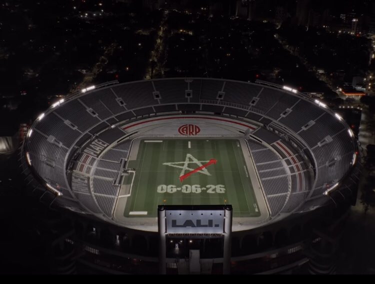 🚨LALI AGOTÓ SU PRIMER ESTADIO RIVER PLATE 🏟