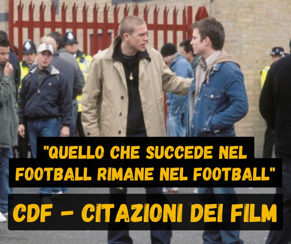 cdf_film's tweet image. "Quello che succede nel Football rimane nel Football".

Pete - Hooligans 🎬

#greenstreet #hooligans #charliehunnam
