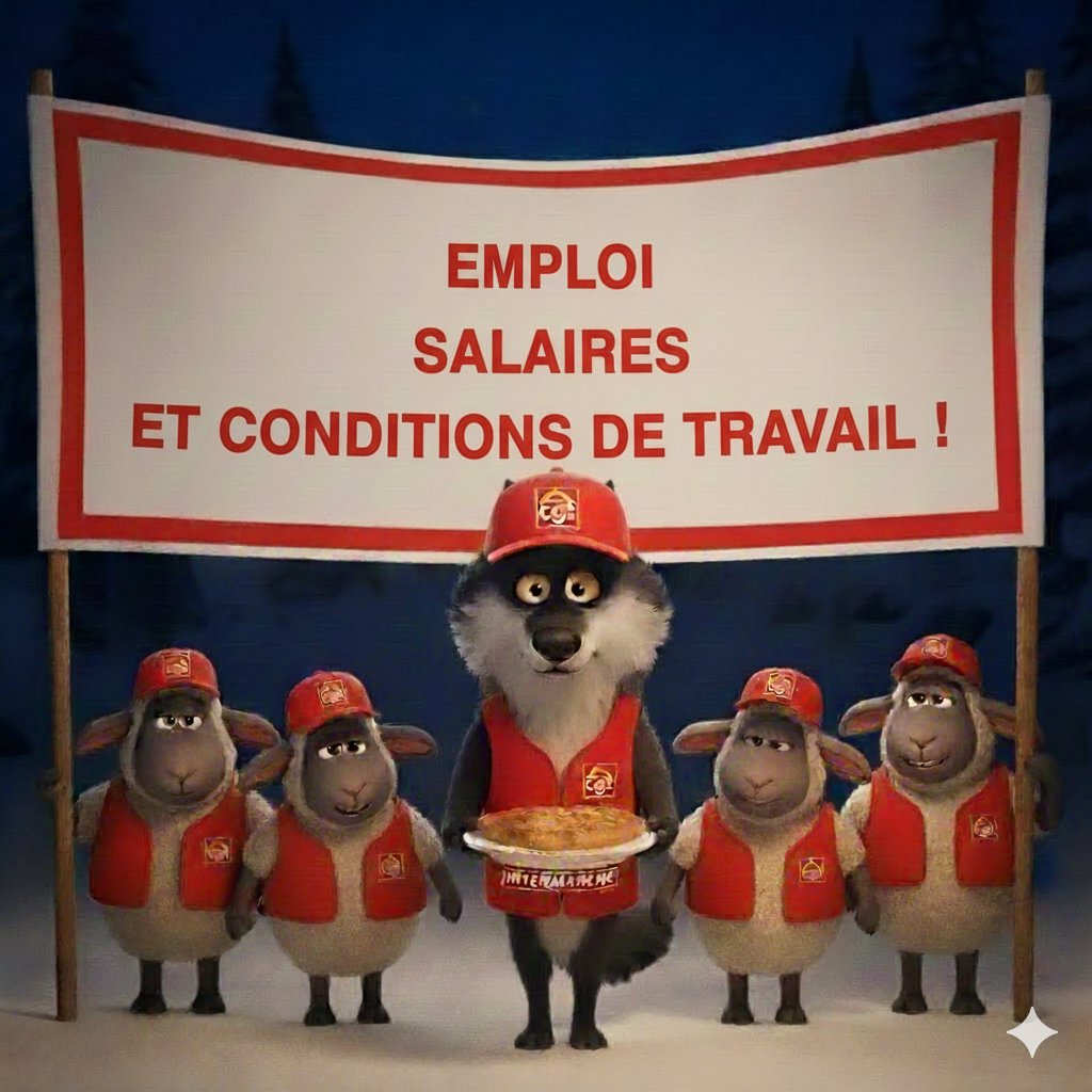 Emploi,  Salaires et conditions de travail - #Intermarché #Agromousquetaires #itmlai #itmlemi #CGT #Loup