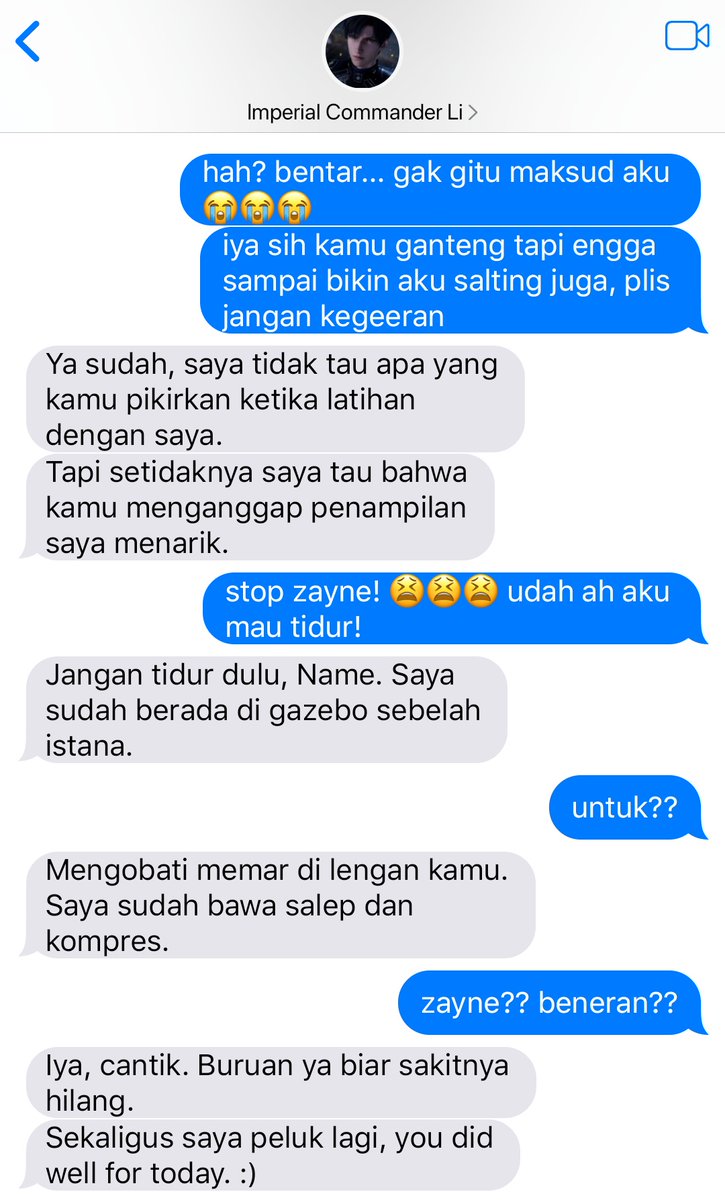 Love and Deepspace One-Tweet
Zayne x Fem!reader

Latihan pedang sama Zayne, ujung-ujungnya malah salah tingkah.