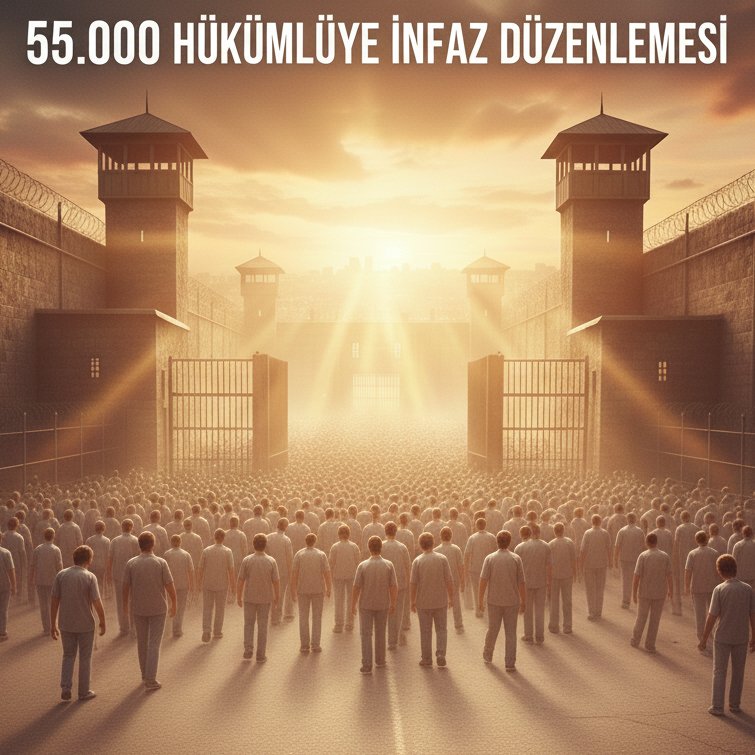 ⚠️55 bin mahkum salınıyor. Türkiyede cezaevinden çıkanların %45'i tekrar suç işliyormuş. 25 bin civarındaki insan toplum içine karışıp masumların canını yakarak geri dönecek! Bu kadar insanı salmak, fayda mı sağlayacak yoksa suç işlemeye teşvik mi olacak göreceğiz! #cuma