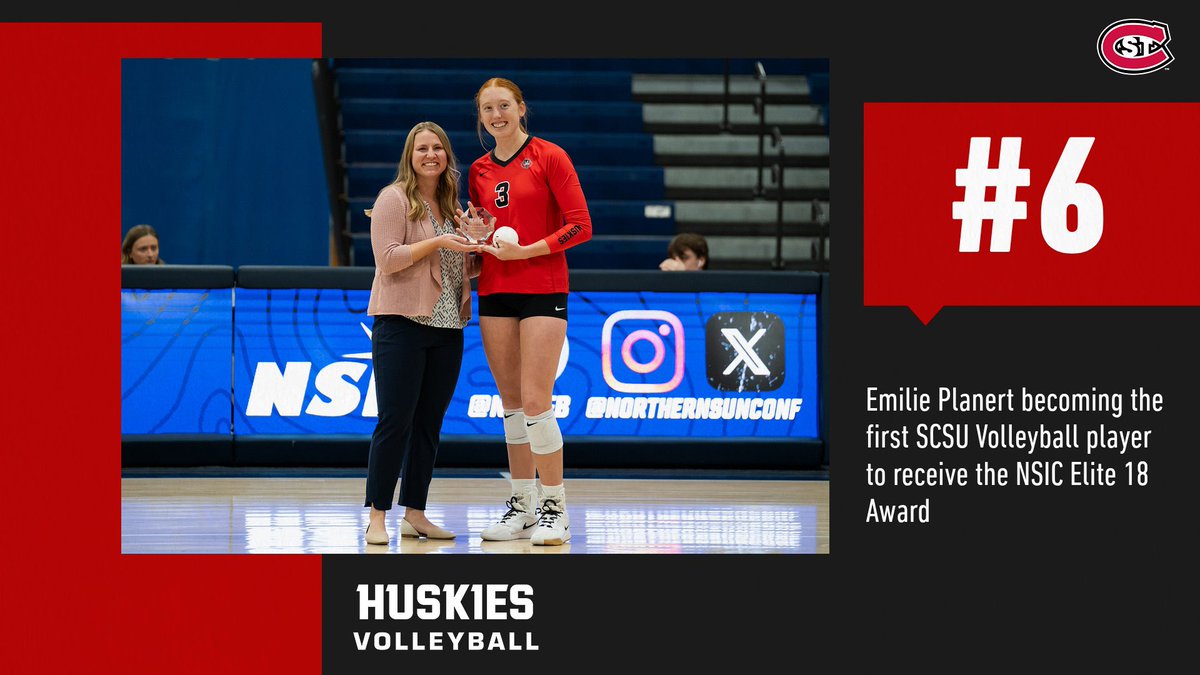 SCSUHuskies_VB's tweet photo. #6๏ธโฃ ๐จ๐ 2๏ธโฃ0๏ธโฃ2๏ธโฃ5๏ธโฃ
๐๐ฆ๐ข๐ฅ๐ข๐ ๐๐ฅ๐๐ง๐๐ซ๐ญ became the 1๏ธโฃst player in program history to win the @NorthernSunConf ๐๐ฅ๐ข๐ญ๐ 1๏ธโฃ8๏ธโฃ Award๐ and the ๐th Husky overall to win the award ๐
#HuskiesVolleyball ๐ | #GoHuskies ๐พ | #NSICVB โ๏ธ | #D2VB | @emilie_planert https://t.co/n13l1CRr2k