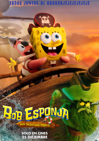 ¡Nuestro pirata amarillo ya ha llegado  a nuestras salas ! ¿Estáis listos chicos? #BobEsponjaUnaAventuraPirata ya es vuestra. 
Info y entradas en multicineszamora.es